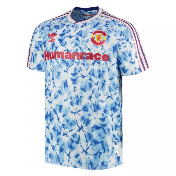 Tailandia Camiseta Manchester United Human Race 2020-21 Azul